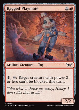 Ragged Playmate - (150) - Magic the Gathering Duskmourn: House of Horror Singles