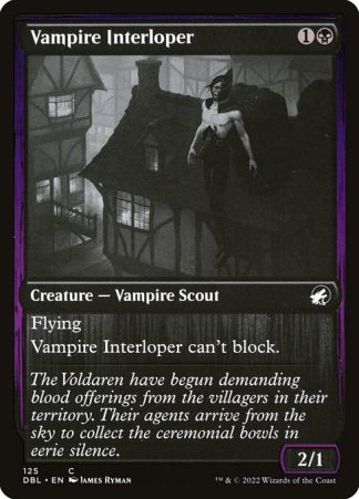 Vampire Interloper - (125) - Magic the Gathering Innistrad: Double Feature Singles