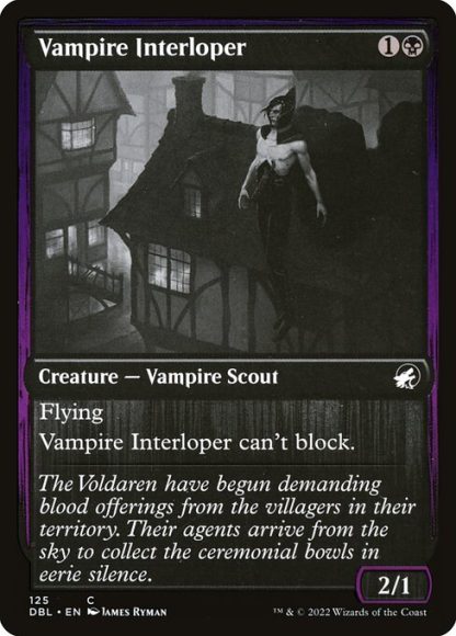 Vampire Interloper - (125) - Magic the Gathering Innistrad: Double Feature Singles