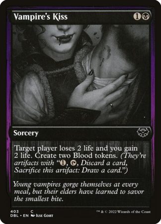 Vampire's Kiss - (403) - Magic the Gathering Innistrad: Double Feature Singles