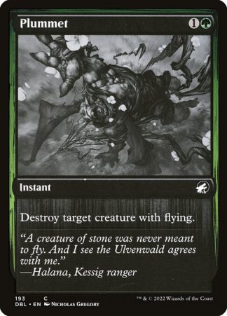 Plummet - (193) - Magic the Gathering Innistrad: Double Feature Singles