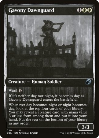 Gavony Dawnguard - (20) - Magic the Gathering Innistrad: Double Feature Singles
