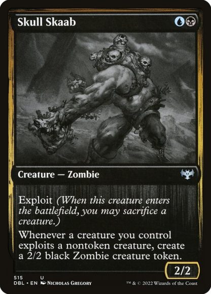Skull Skaab - (515) - Magic the Gathering Innistrad: Double Feature Singles