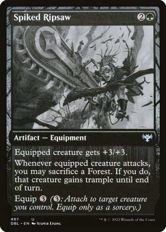 Spiked Ripsaw - (487) - Magic the Gathering Innistrad: Double Feature Singles