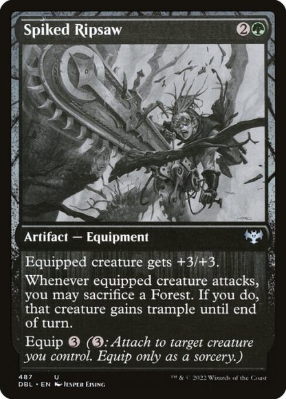 Spiked Ripsaw - (487) - Magic the Gathering Innistrad: Double Feature Singles