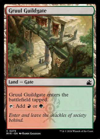 Gruul Guildgate - (279) - Magic the Gathering Ravnica Remastered Singles
