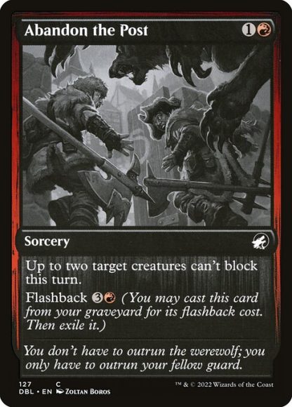 Abandon the Post - (127) - Magic the Gathering Innistrad: Double Feature Singles