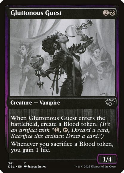 Gluttonous Guest - (381) - Magic the Gathering Innistrad: Double Feature Singles