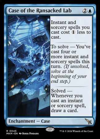Case of the Ransacked Lab - (45) - Magic the Gathering Murders at Karlov Manor Singles