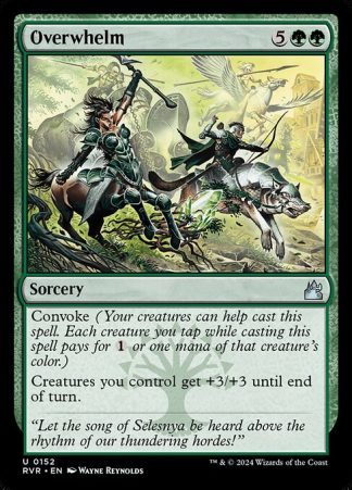 Overwhelm - (152) - Magic the Gathering Ravnica Remastered Singles