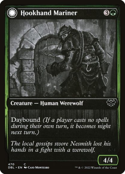 Hookhand Mariner // Riphook Raider - (470) - Magic the Gathering Innistrad: Double Feature Singles