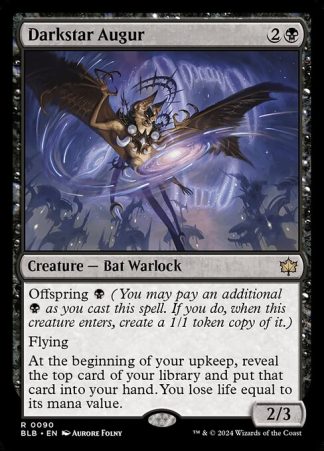 Darkstar Augur - (90) - Magic the Gathering Bloomburrow Singles