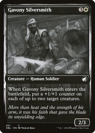 Gavony Silversmith - (21) - Magic the Gathering Innistrad: Double Feature Singles