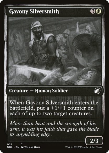 Gavony Silversmith - (21) - Magic the Gathering Innistrad: Double Feature Singles
