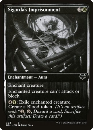 Sigarda's Imprisonment - (302) - Magic the Gathering Innistrad: Double Feature Singles