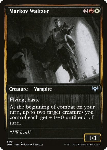 Markov Waltzer - (509) - Magic the Gathering Innistrad: Double Feature Singles