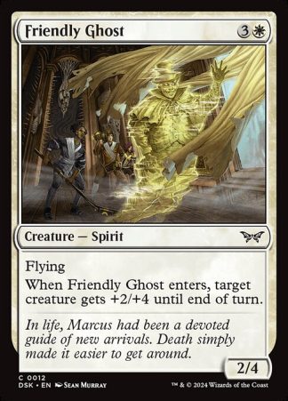Friendly Ghost - (12) - Magic the Gathering Duskmourn: House of Horror Singles