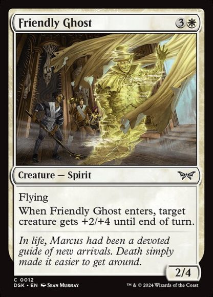 Friendly Ghost - (12) - Magic the Gathering Duskmourn: House of Horror Singles
