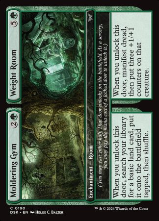 Moldering Gym // Weight Room - (190) - Magic the Gathering Duskmourn: House of Horror Singles