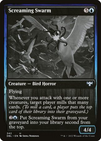 Screaming Swarm - (342) - Magic the Gathering Innistrad: Double Feature Singles