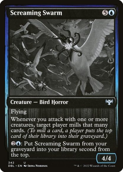 Screaming Swarm - (342) - Magic the Gathering Innistrad: Double Feature Singles