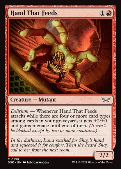 Hand That Feeds - (139) - Magic the Gathering Duskmourn: House of Horror Singles
