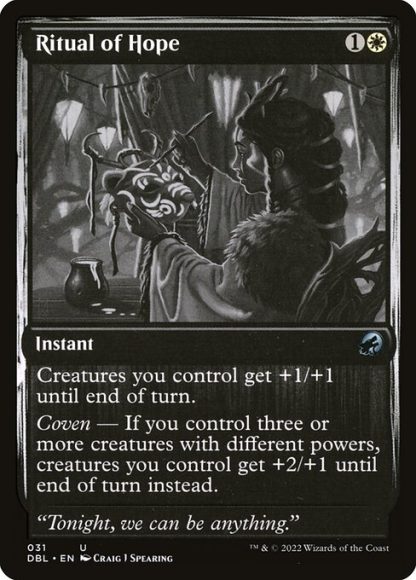 Ritual of Hope - (31) - Magic the Gathering Innistrad: Double Feature Singles