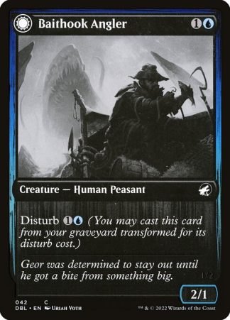 Baithook Angler // Hook-Haunt Drifter - (42) - Magic the Gathering Innistrad: Double Feature Singles