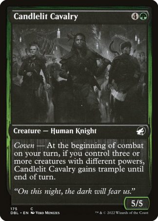 Candlelit Cavalry - (175) - Magic the Gathering Innistrad: Double Feature Singles