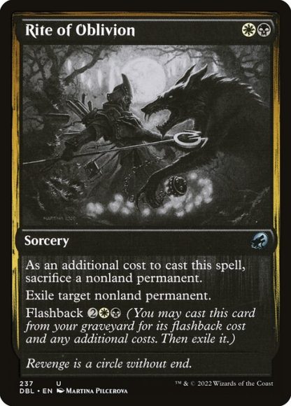 Rite of Oblivion - (237) - Magic the Gathering Innistrad: Double Feature Singles