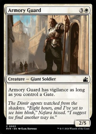 Armory Guard - (3) - Magic the Gathering Ravnica Remastered Singles
