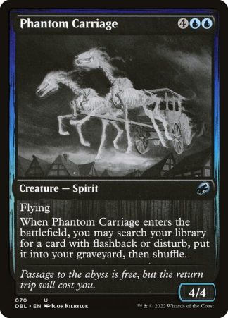 Phantom Carriage - (70) - Magic the Gathering Innistrad: Double Feature Singles