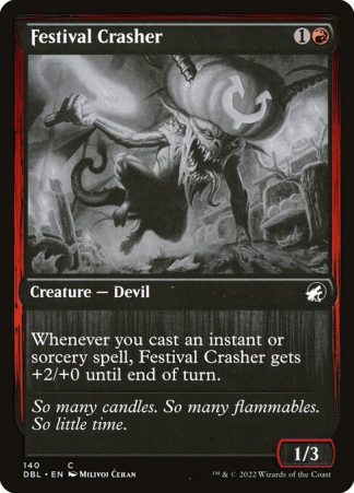 Festival Crasher - (140) - Magic the Gathering Innistrad: Double Feature Singles