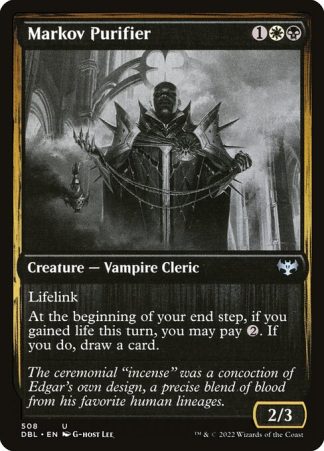 Markov Purifier - (508) - Magic the Gathering Innistrad: Double Feature Singles