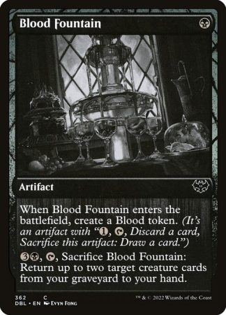 Blood Fountain - (362) - Magic the Gathering Innistrad: Double Feature Singles