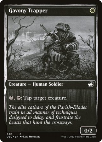Gavony Trapper - (22) - Magic the Gathering Innistrad: Double Feature Singles