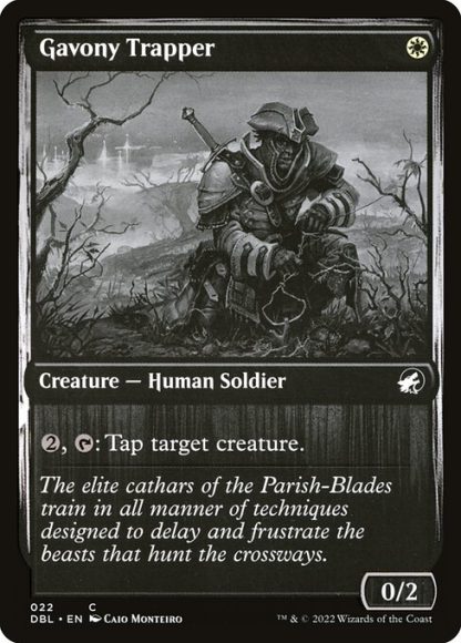 Gavony Trapper - (22) - Magic the Gathering Innistrad: Double Feature Singles