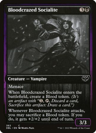 Bloodcrazed Socialite - (363) - Magic the Gathering Innistrad: Double Feature Singles