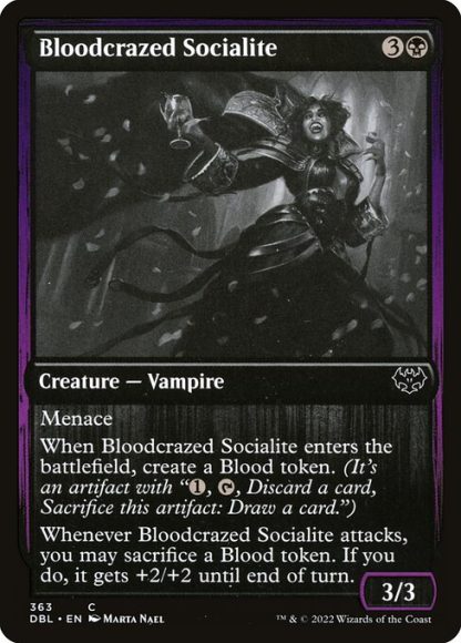 Bloodcrazed Socialite - (363) - Magic the Gathering Innistrad: Double Feature Singles