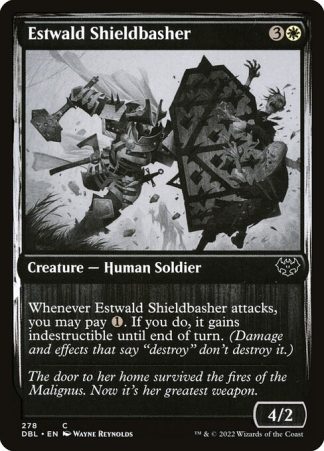 Estwald Shieldbasher - (278) - Magic the Gathering Innistrad: Double Feature Singles