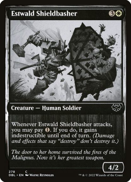 Estwald Shieldbasher - (278) - Magic the Gathering Innistrad: Double Feature Singles