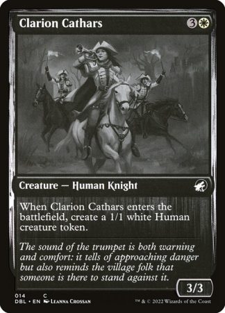Clarion Cathars - (14) - Magic the Gathering Innistrad: Double Feature Singles