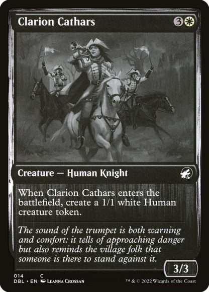 Clarion Cathars - (14) - Magic the Gathering Innistrad: Double Feature Singles