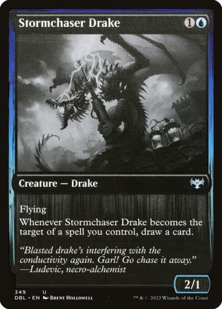 Stormchaser Drake - (349) - Magic the Gathering Innistrad: Double Feature Singles