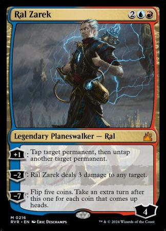 Ral Zarek - (216) - Magic the Gathering Ravnica Remastered Singles