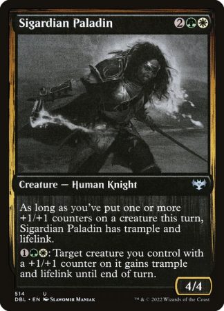 Sigardian Paladin - (514) - Magic the Gathering Innistrad: Double Feature Singles