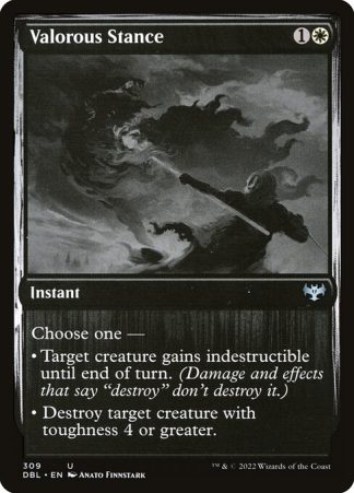 Valorous Stance - (309) - Magic the Gathering Innistrad: Double Feature Singles