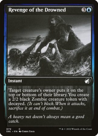 Revenge of the Drowned - (72) - Magic the Gathering Innistrad: Double Feature Singles