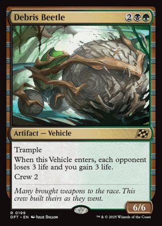 Debris Beetle - (199) - Magic the Gathering Aetherdrift Singles