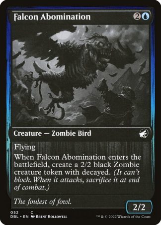 Falcon Abomination - (52) - Magic the Gathering Innistrad: Double Feature Singles